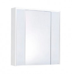 Зеркальный шкаф Roca Ronda 80 см (бетон/белый глянец) ZRU9303009
