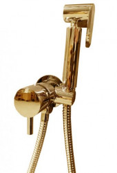 Гигиенический душ со смесителем Boheme Uno 467-G (золото)