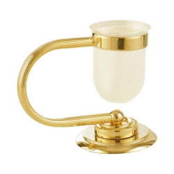 Стакан для ванной комнаты Boheme Murano 10911-G (золото)