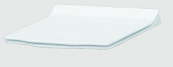 Крышка-сиденье для унитаза Boheme Hermitage 956-G (белый) soft close