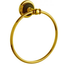 Кольцо для полотенец Boheme Palazzo 10155 (золото/чёрный)