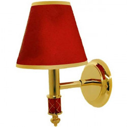 Светильник для ванной Boheme Murano (золото-красный) 765