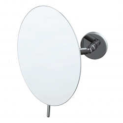 Косметическое зеркало Bemeta 116201332 20x9x23 см круглое, хром