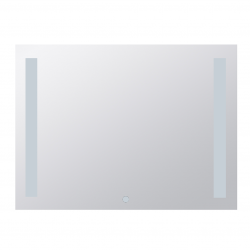 Зеркало Bemeta 101301117 800*600 мм (LED) хром матовый