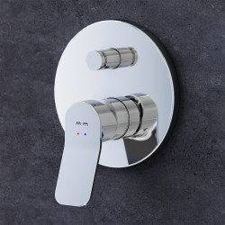 Встраиваемый смеситель для ванны с душем  АМ.РМ X-Joy F85A45000 (хром)