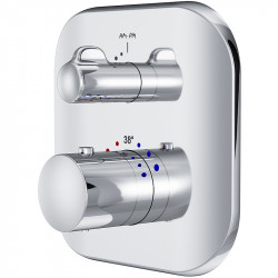 Встраиваемый термостатический смеситель для душа AM.PM Sensation F3075600 (хром) внешняя часть