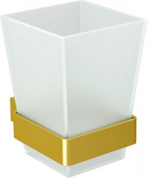 Стакан для ванной комнаты WasserKRAFT Sauer K-7928 (золотой)