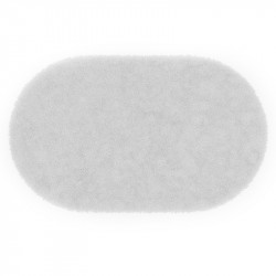 Коврик для ванной WasserKRAFT Dill BM-3940 Bright White 60*100 см (белый)