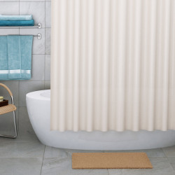 Штора для ванной WasserKraft Vils SC-10101 180 x 200 см навесная, цвет бежевый