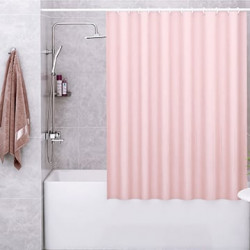 Штора для ванной Wasserkraft Oder SC-30401, розовая