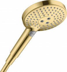 Ручной душ Hansgrohe Raindance Select S 26530990, золото