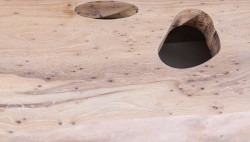 Столешница под раковину Velvex Felay 100 см (натуральное дерево) с отверстием для раковины