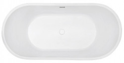 Ванна акриловая Abber AB9203-1.3 130*70 см (белый)