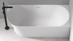 Ванна акриловая Abber AB9258-1.7 170*78 см R (белый)
