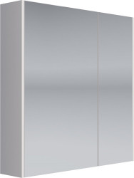 Зеркальный шкаф Dreja Prime 700*700 мм (белый)