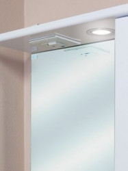 Зеркальный шкаф Onika Кристалл 580*715 мм (LED) белый R