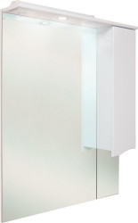 Зеркальный шкаф Onika Моника 750*1056 мм (белый) R
