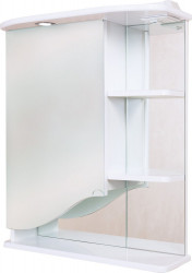 Зеркальный шкаф Onika Виола 600*715 мм (LED) белый L
