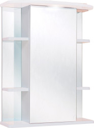 Зеркальный шкаф Onika Глория 550*715 мм (LED) белый L