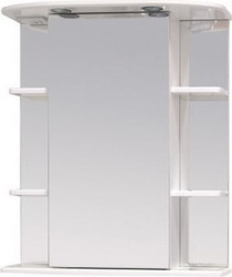 Зеркальный шкаф Onika Глория 650*715 мм (LED) белый R