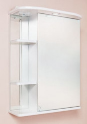 Зеркальный шкаф Onika Карина 550*715 мм (LED) белый R