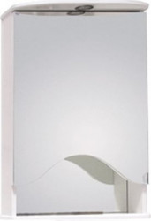 Зеркальный шкаф Onika Лидия 500*715 мм (LED) белый L