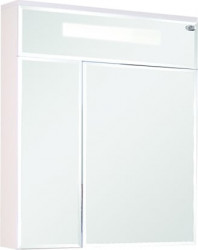 Зеркальный шкаф Onika Сигма 600*736 мм (LED) белый