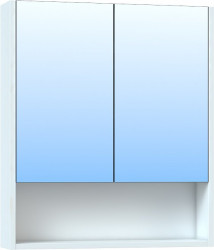 Зеркальный шкаф Vigo Urban 70 см (белый)