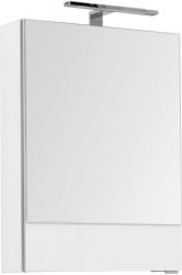 Зеркальный шкаф Aquanet Верона 50 см камерино (белый)