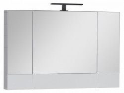 Зеркальный шкаф Aquanet Нота 100 см камерино (белый)