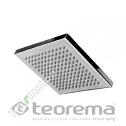 Верхний душ Teorema Square Standart 200*200 мм (хром)