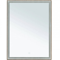 Зеркало Aquanet Nova Lite 600*800 (LED) (дуб рустикальный  )