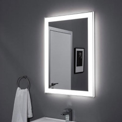 Зеркало Aquanet Алассио 900*850 мм с LED подсветкой , с инфракрасным управлением (белый)