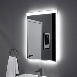 Зеркало Aquanet Палермо  600*850 мм с LED подсветкой , с инфракрасным управлением (белый)