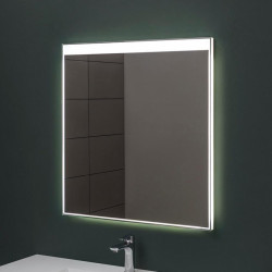Зеркало Aquanet Палермо 900*850 мм с LED подсветкой , с инфракрасным управлением (белый)