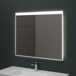 Зеркало Aquanet Палермо 1100*850 мм с LED подсветкой , с инфракрасным управлением (белый)