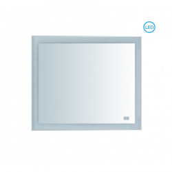 Зеркало Aquanet Алассио New 1000*850 мм с LED подсветкой, сенсорный выключатель  (белый)