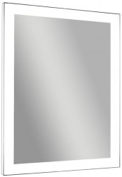 Зеркало Aquanet Алассио New 600*850 мм с LED подсветкой, сенсорный выключатель  (белый)