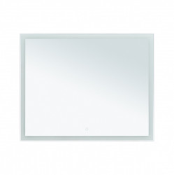 Зеркало Aquanet Гласс 1200*800 мм (белый)LED