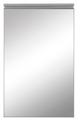 Зеркальный шкаф Aquanet De Aqua Алюминиум 50 см (серебро)