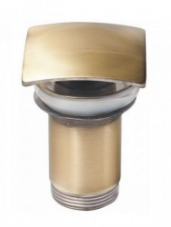 Донный клапан для раковины CeramaLux RD010 (бронза)