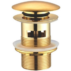 Донный клапан для раковины CeramaLux RD011 (золото)