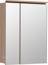 Зеркальный шкаф Aquanet De Aqua Алюминиум 60 см (медь)