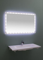 Зеркало Aquanet De Aqua Тренд 1200*750 мм с LED подсветкой