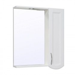 Зеркальный шкаф Runo Неаполь R 00-00001030 65 см  (белый)