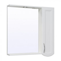 Зеркальный шкаф Runo Неаполь R 00-00001031 75 см (белый)