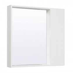 Зеркальный шкаф Runo Манхэттен 00-00001045 75 см (белый)