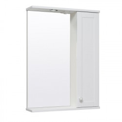 Зеркальный шкаф Runo Мерида R 00-00000740 58 см (белый)