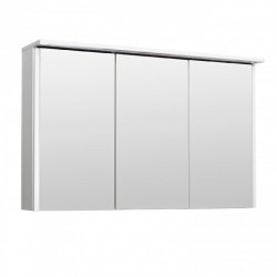 Зеркальный шкаф Runo Лира 00-00000254 105 см (белый)