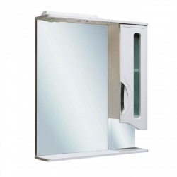 Зеркальный шкаф Runo Толедо R 00000001040 65 см (белый)